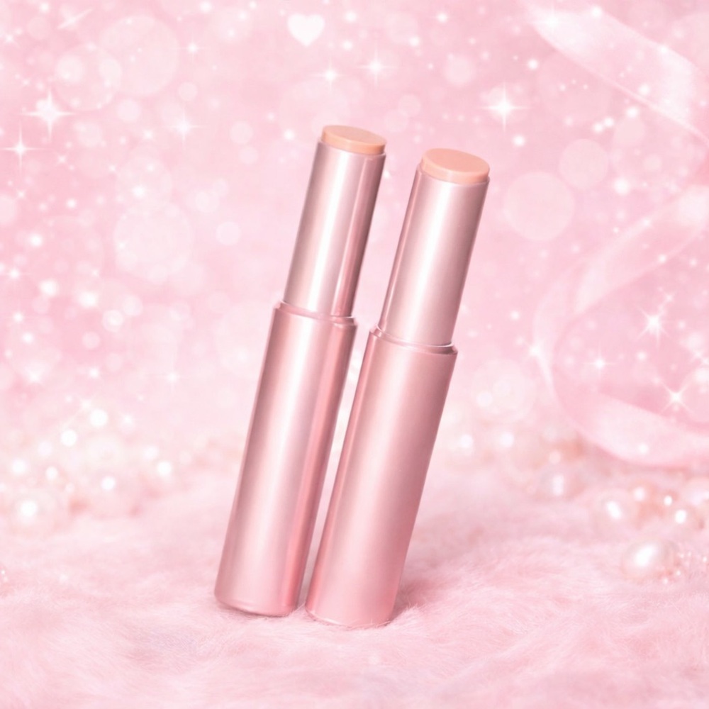 Pink and Silver Lip Sticks